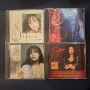 Lot Of 4: Selena Live Dreaming Of You Greatest Hits CD 1993 - '95 Tejano Spanish